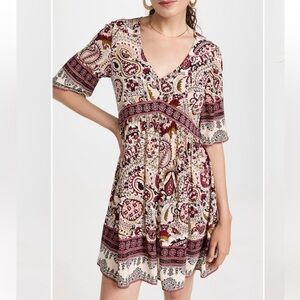 ba&sh Zelda Babydoll Dress NWOT